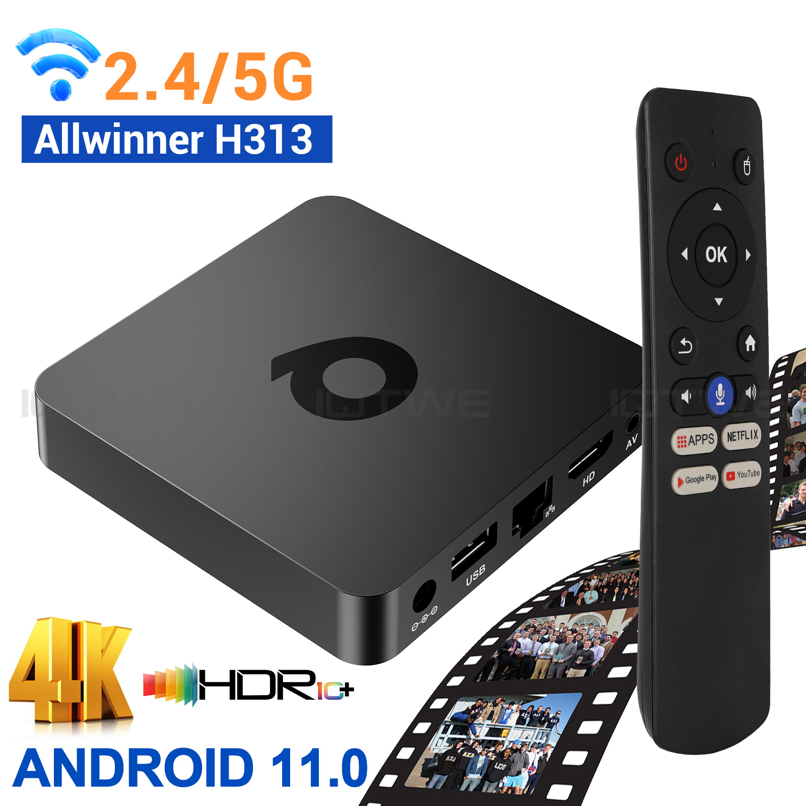 IOTWE T95Q 8K Suporte Android  - Radxa Rock 5B 16Gb avaliação e preço