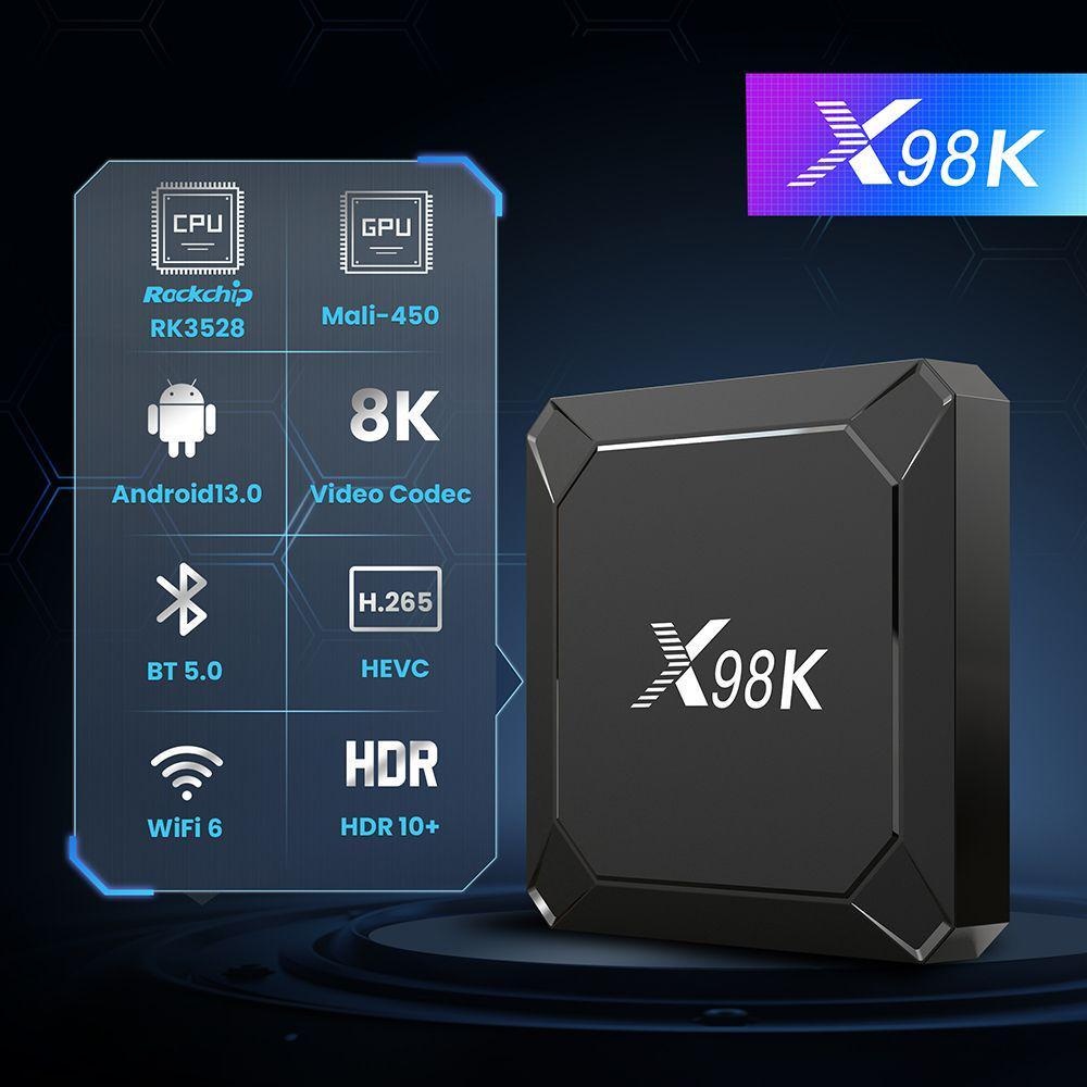 X98K Smart TV Box Android 13.0 - Radxa Rock 5B 16Gb avaliação e preço